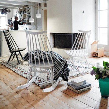 salón con colección Mademoiselle de Artek