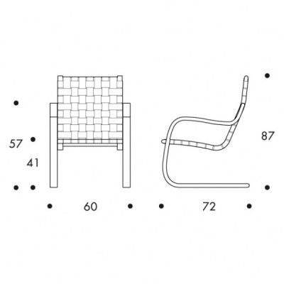Poltrona 406 by Artek Poltrona 406 by Artek