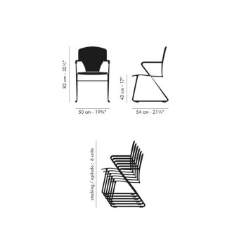 Silla Egoa madera - Stua