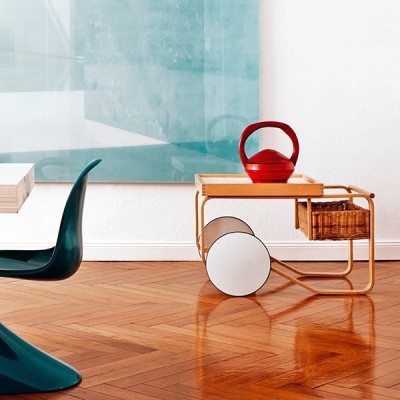 ambiente interior Tea Trolley 900 de Artek ambiente interior Tea Trolley 900 de Artek