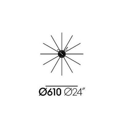Reloj Star Clock - Vitra Reloj Star Clock - Vitra