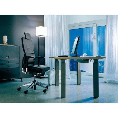 Por favor, trabalhe a cadeira com Steelcaseencosto de cabeça Por favor, trabalhe a cadeira com Steelcaseencosto de cabeça