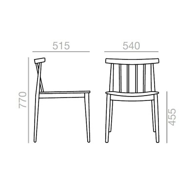 Sedia Smile SI-0323 Andreu World Sedia Smile SI-0323 Andreu World