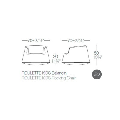 Vondom Roulette Kids sillón Vondom Roulette Kids sillón