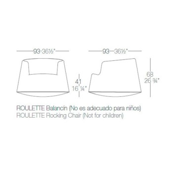 sillón Vondom Roulette