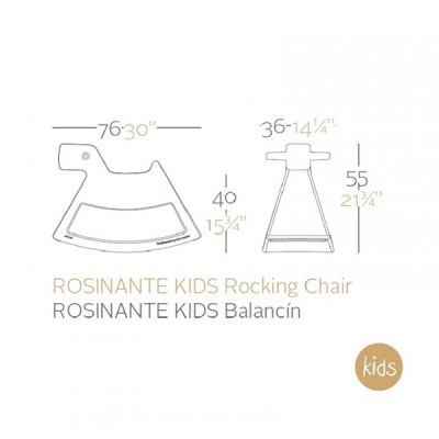Vondom Rosinante Kids Rocker Vondom Rosinante Kids Rocker