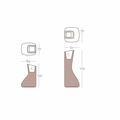 Plantador Moma Mellizas Vondom Plantador Moma Mellizas Vondom