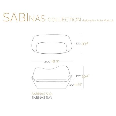 Canapé Sabinas Vondom Canapé Sabinas Vondom