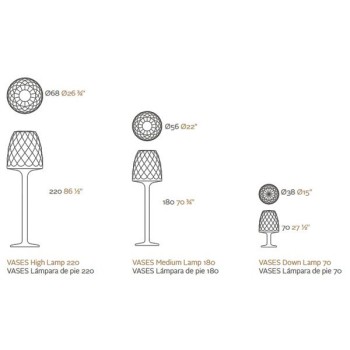 lámparas de exterior Vases Vondom
