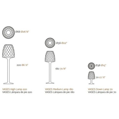lampes d’extérieur Vases Vondom lampes d’extérieur Vases Vondom