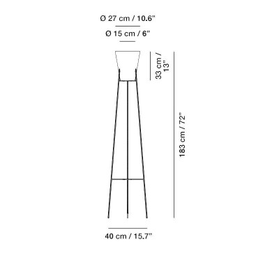 Carpyen Spuntnik floor lamp Carpyen Spuntnik floor lamp