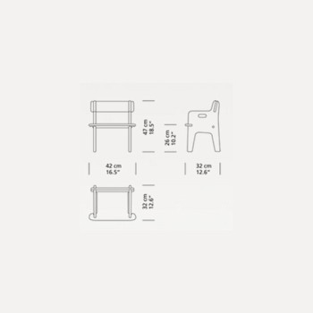 silla infantil CH410 Carl Hansen & son original
