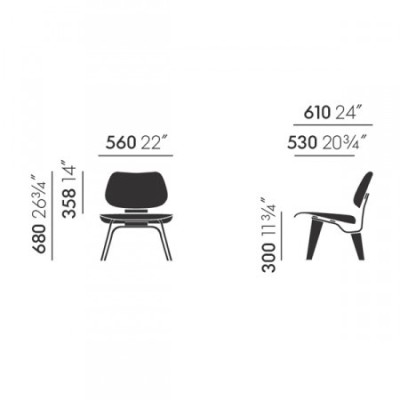 Plywood Group-LCW Poltrona - Vitra Plywood Group-LCW Poltrona - Vitra