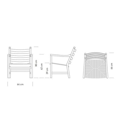 poltrona CH44 Carl Hansen & Son poltrona CH44 Carl Hansen & Son