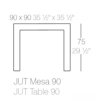 Jut Vondom Table d’extérieur Studio Jut Vondom Table d’extérieur Studio