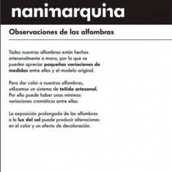 observaciones Alfombra Mélange Color 3 Nanimarquina observaciones Alfombra Mélange Color 3 Nanimarquina
