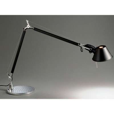 lámpara de sobremesa Tolomeo negra Artemide. lámpara de sobremesa Tolomeo negra Artemide.