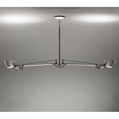 ambiente lámpara de suspensión 2 brazos Tolomeo Artemide ambiente lámpara de suspensión 2 brazos Tolomeo Artemide