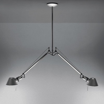 lámpara de suspensión 2 brazos Tolomeo Artemide ambiente lámpara de suspensión 2 brazos Tolomeo Artemide ambiente