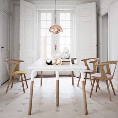 comedor Sillas SK2 In between tapizada &Tradition comedor Sillas SK2 In between tapizada &Tradition