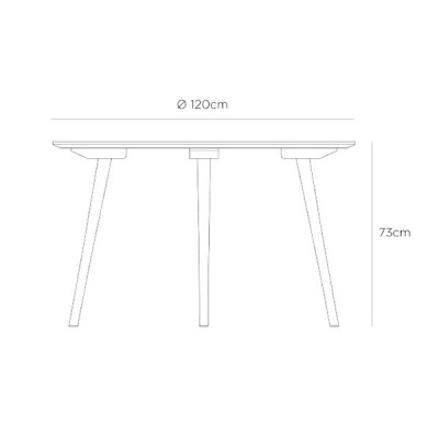 Mesa de jantar Andtradition Entre SK4 Mesa de jantar Andtradition Entre SK4
