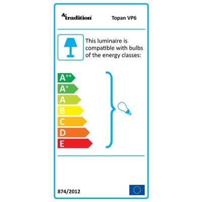 Topan Pendente VP6 - &tradition Topan Pendente VP6 - &tradition