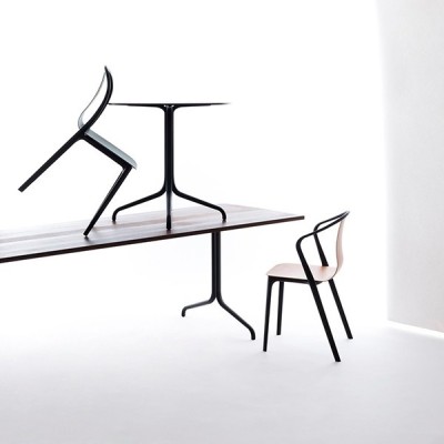 Chaise en plastique Belleville - Vitra Chaise en plastique Belleville - Vitra