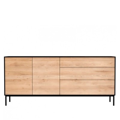 Madia Blackbird 2 ante / 3 cassetti - Ethnicraft Madia Blackbird 2 ante / 3 cassetti - Ethnicraft