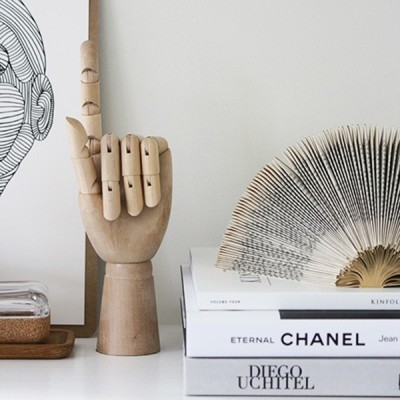 Wooden Hand L - Hay Wooden Hand L - Hay