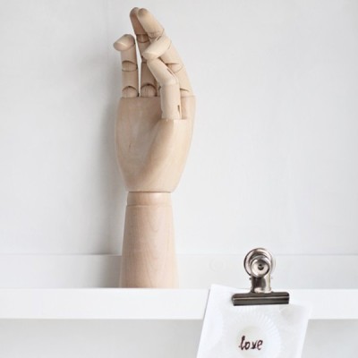 Wooden Hand L - Hay Wooden Hand L - Hay