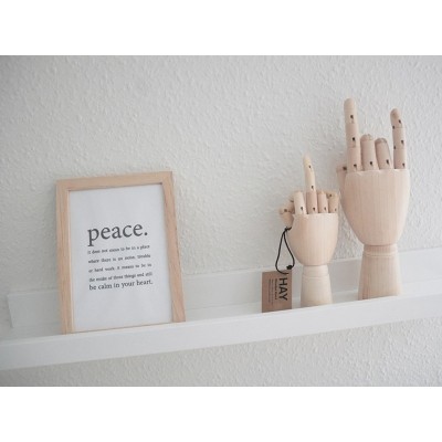 Wooden Hand L - Hay Wooden Hand L - Hay