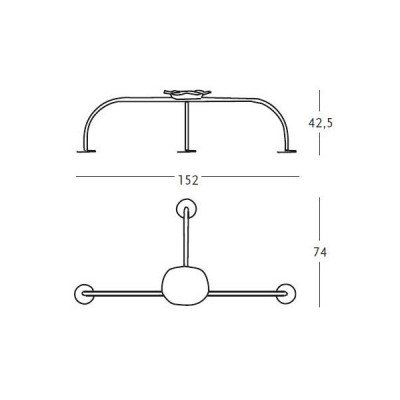 Tabouret Allunaggio Zanotta Tabouret Allunaggio Zanotta