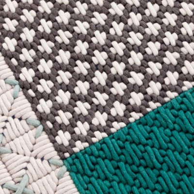 Alfombra Silaï Green - Gan Rugs