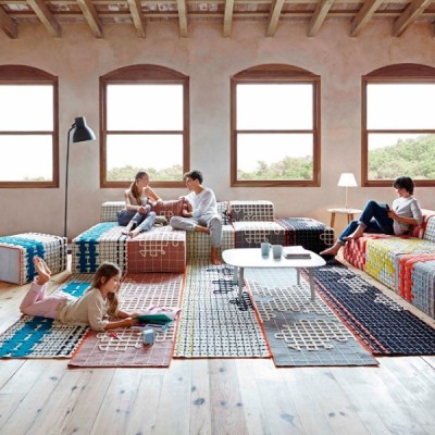 Tappeto Natural Bands - Gan Rugs Tappeto Natural Bands - Gan Rugs