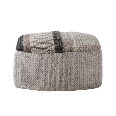 Pufe Mangas Doces MP1N Natural - Gan Rugs Pufe Mangas Doces MP1N Natural - Gan Rugs
