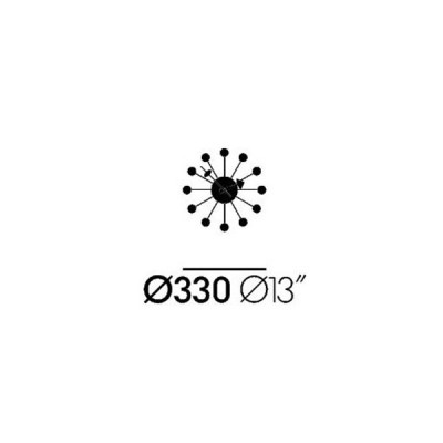 Reloj Ball Clock Cherry - Vitra Reloj Ball Clock Cherry - Vitra