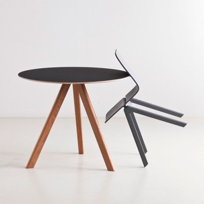 Mesa Copehagen CPH 20 round 90 de Hay en Moises Showroom Mesa Copehagen CPH 20 round 90 de Hay en Moises Showroom