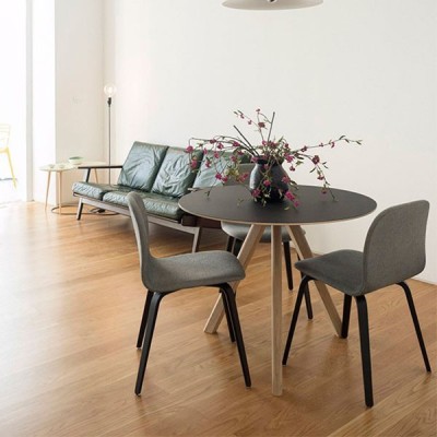 Mesa Copehagen CPH 20 round 90 de Hay en Moises Showroom Mesa Copehagen CPH 20 round 90 de Hay en Moises Showroom