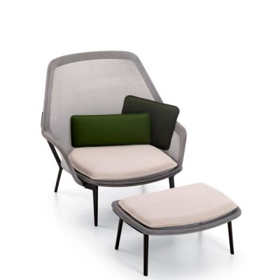 Sedia Slow & Pouf - Vitra Sedia Slow & Pouf - Vitra
