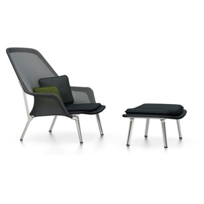Sedia Slow & Pouf - Vitra Sedia Slow & Pouf - Vitra
