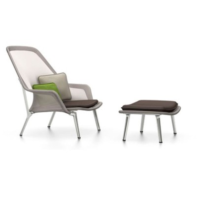 Sedia Slow & Pouf - Vitra Sedia Slow & Pouf - Vitra