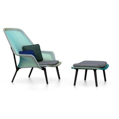 Sedia Slow & Pouf - Vitra Sedia Slow & Pouf - Vitra