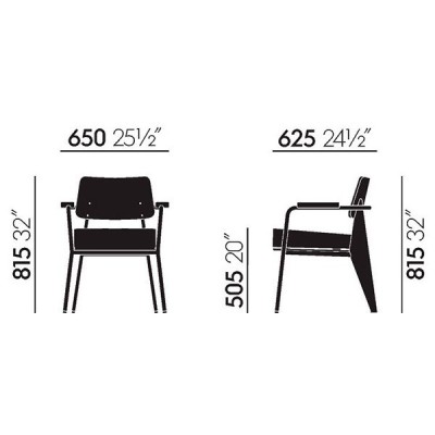 Fauteuil Direction - Vitra Fauteuil Direction - Vitra