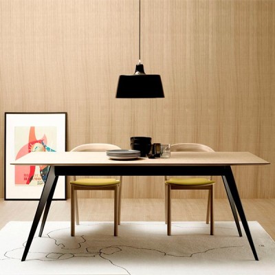 Table rectangulaire métallique Aise - Treku Table rectangulaire métallique Aise - Treku