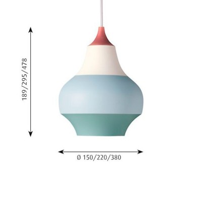 Louis Poulsen Cirque lampada a sospensione Louis Poulsen Cirque lampada a sospensione