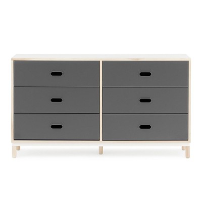 Console de Cômoda Kabino 6 gavetas Normann Copenhagen Console de Cômoda Kabino 6 gavetas Normann Copenhagen