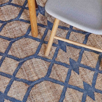 Kilim Rodas Azul Gan Rugs