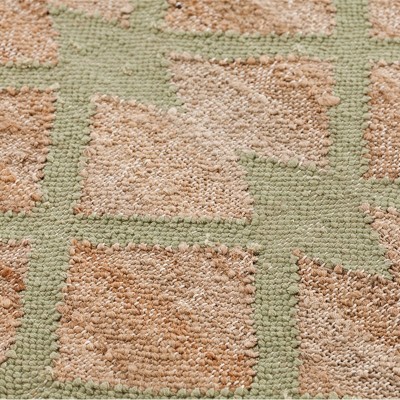 Alfombra Kilim Rodas Verde - Gan Rugs
