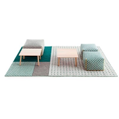 Silaï Small Pouf Celadon - Gan Rugs Silaï Small Pouf Celadon - Gan Rugs