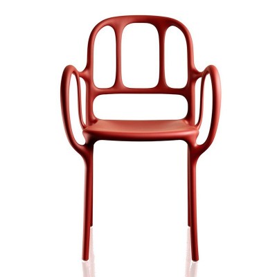 frente Silla Milà Magis rojo frente Silla Milà Magis rojo